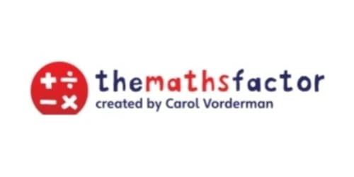 The Maths Factor Codes promotionnels 