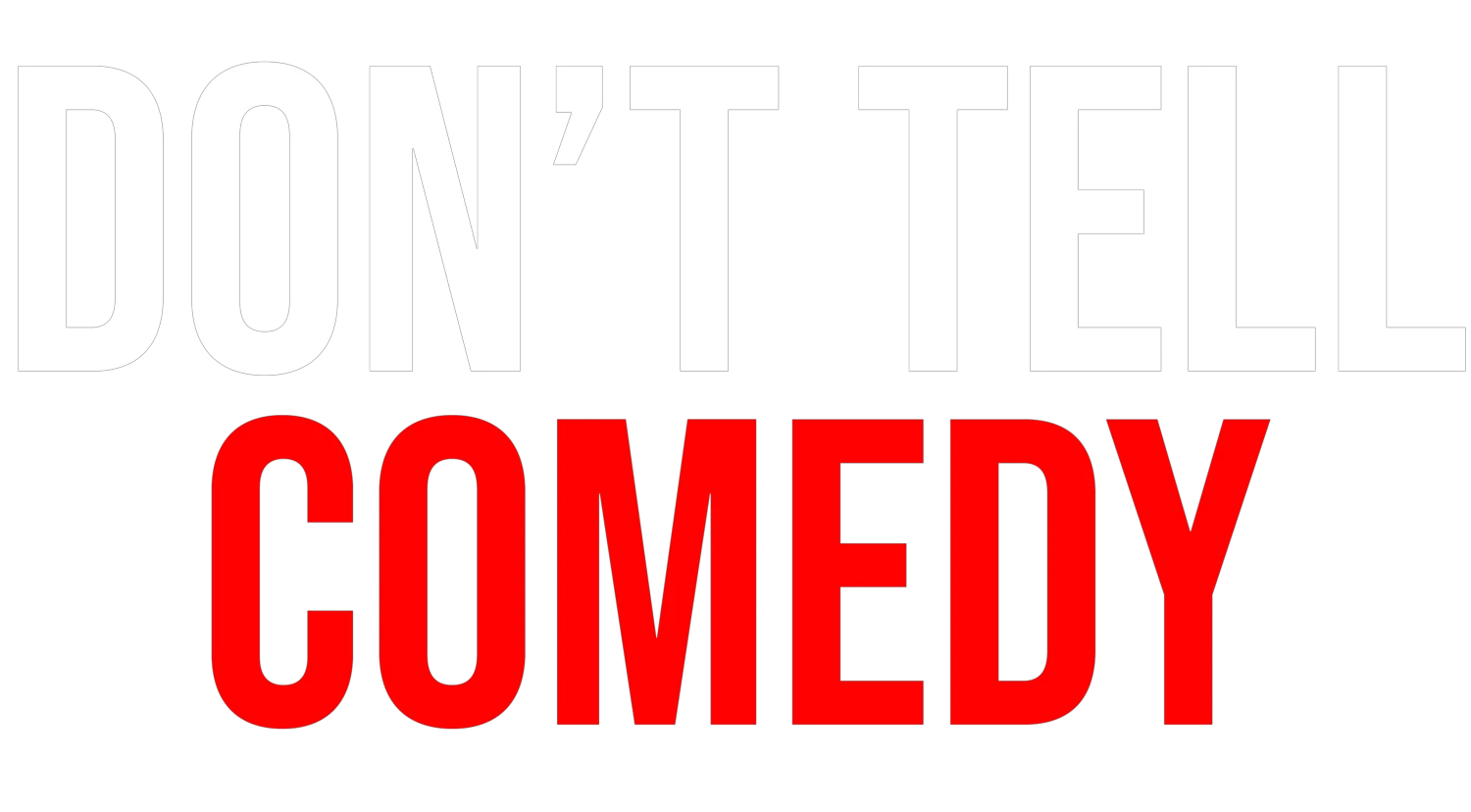 Don't Tell Comedy Codes promotionnels 